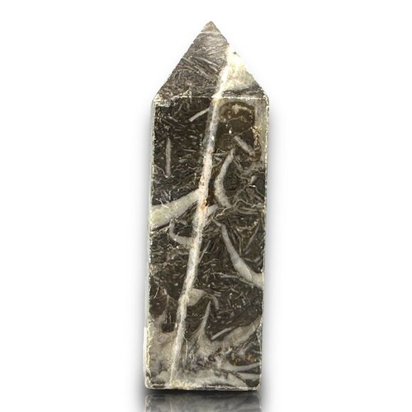 Shell Jasper Tower Black White Serenity Stability Protection 68g NWOT Cleansed - Picture 12 of 12